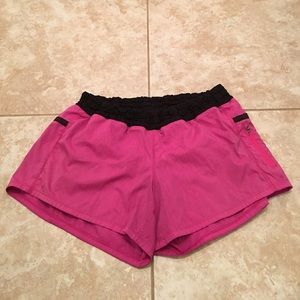 Lululemon tracker shorts.